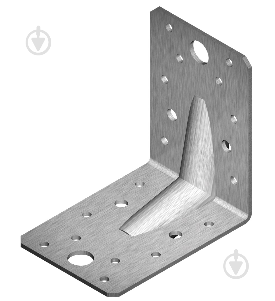 Уголок перфорированный Arras равносторонний 90x90x65 мм 2,5 мм - фото 1