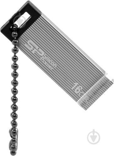 Флеш-память USB Silicon Power Touch 835 16 ГБ USB 2.0 grey (SP016GBUF2835V1T) - фото 3