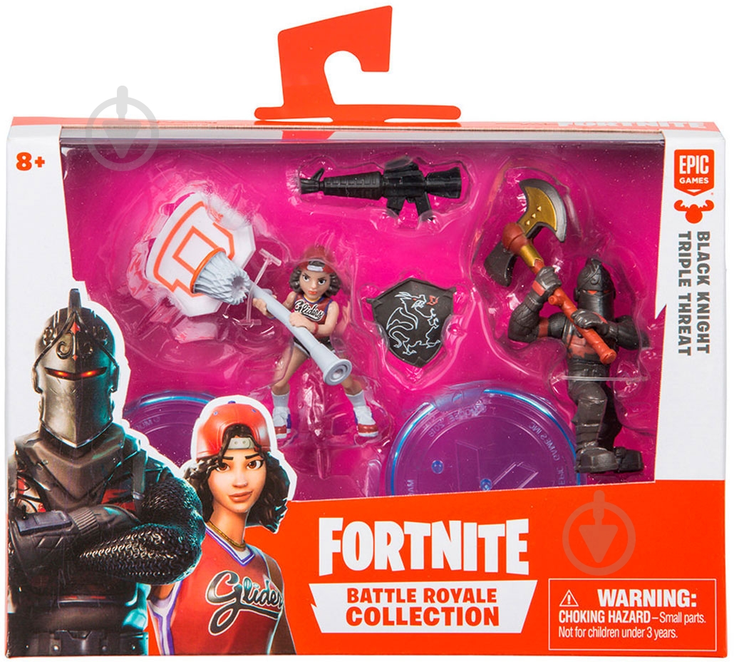 Набор фигурок Fortnite Баскетбольная душа и Черный рыцарь - фото 1