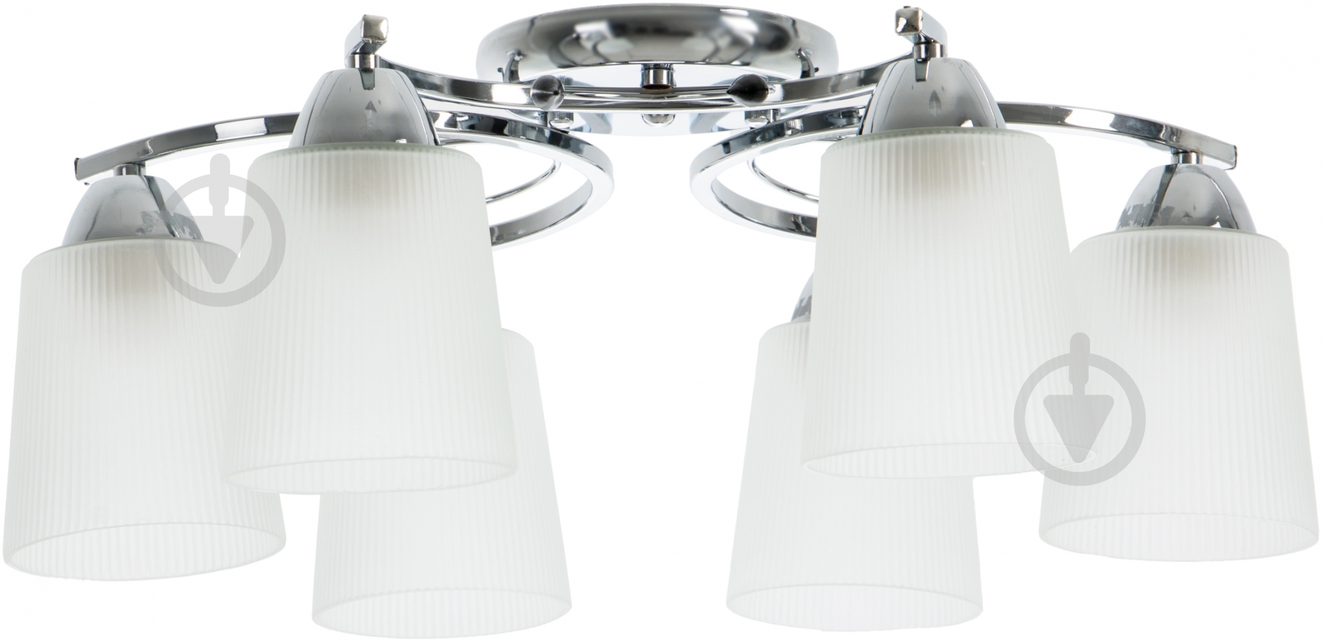 Люстра стельова Accento lighting Monica 6xE14 хром - фото 2