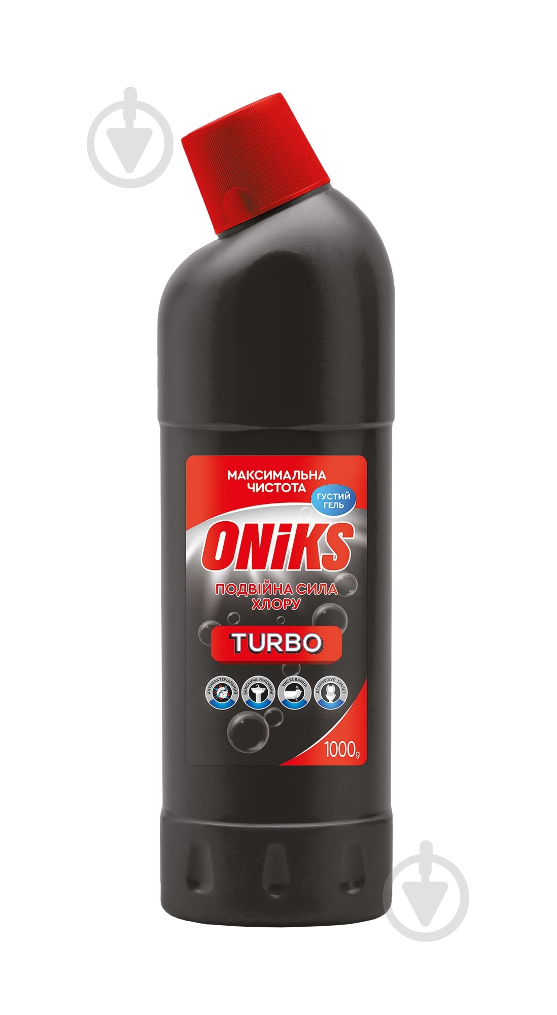 Гель ONIKS Двойная сила хлора Turbo 1 л - фото 1