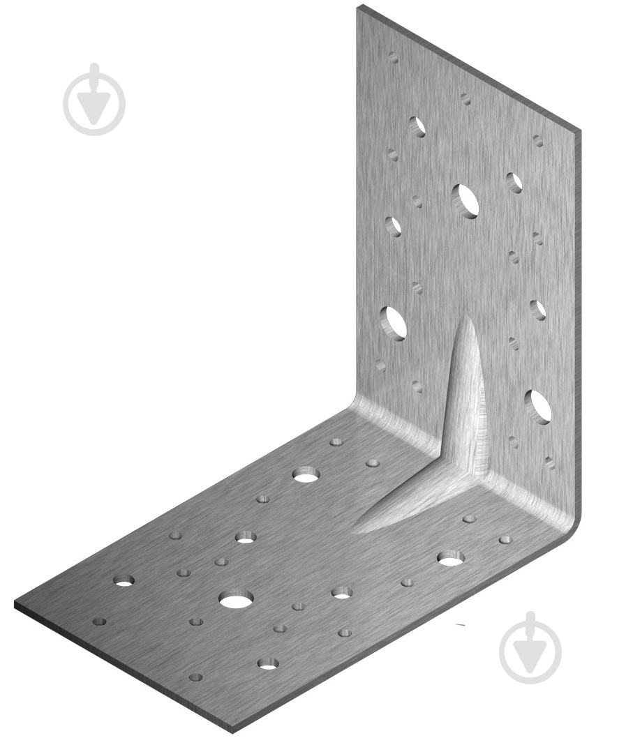 Уголок перфорированный Arras равносторонний 140x140x90 мм 3 мм - фото 1