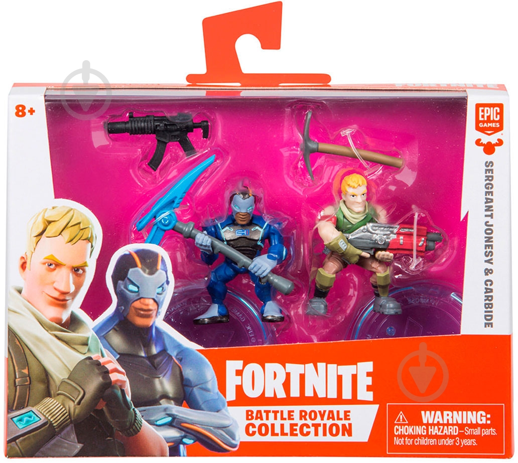 Набор фигурок Fortnite Карбид и Сержант Джоунси - фото 1