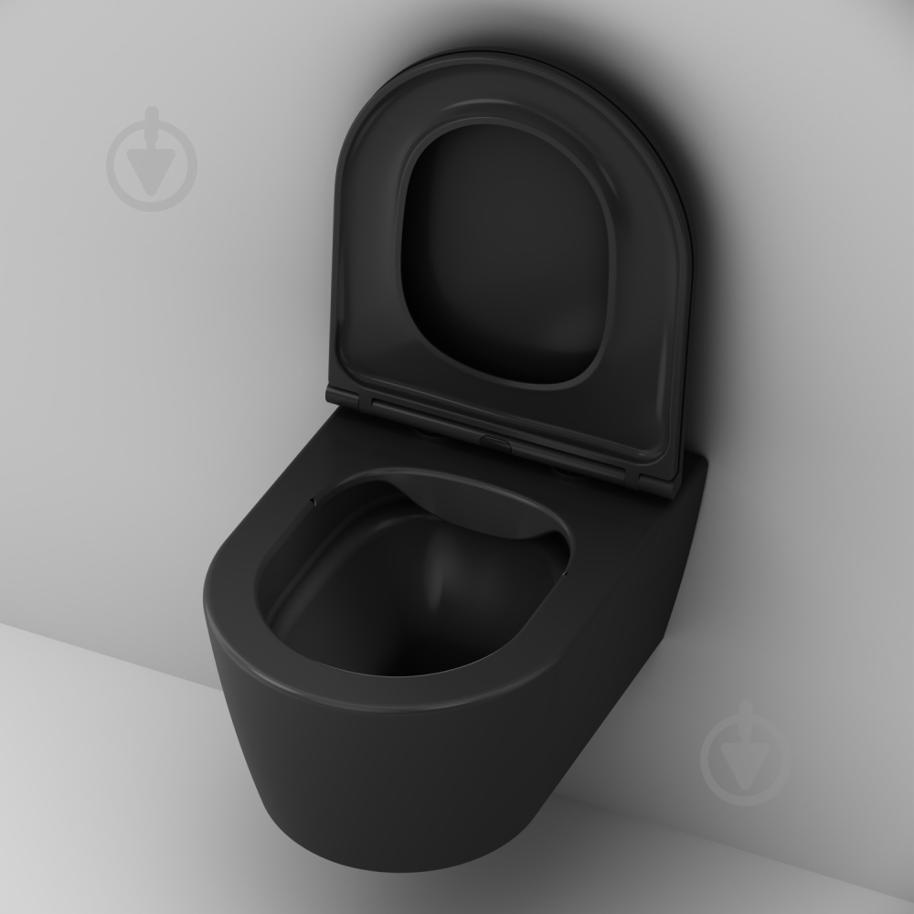 Унитаз подвесной AM.PM Func C8F1700MBSC FlashClean с сиденьем микролифт матовый - фото 6 Унитаз подвесной AM.PM Func C8F1700MBSC FlashClean с сиденьем микролифт матовый - фото 6