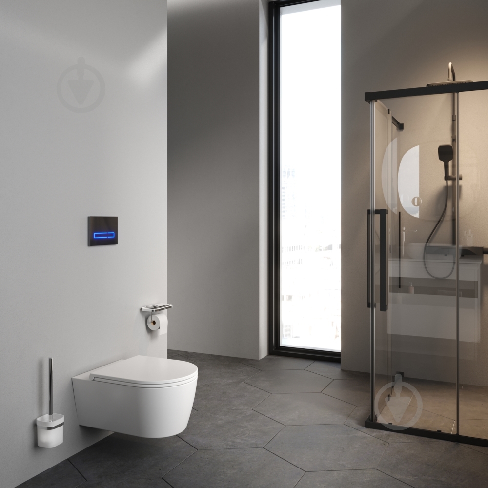 Унитаз подвесной AM.PM Func C8F1701SC FlashClean с сиденьем микролифт - фото 2