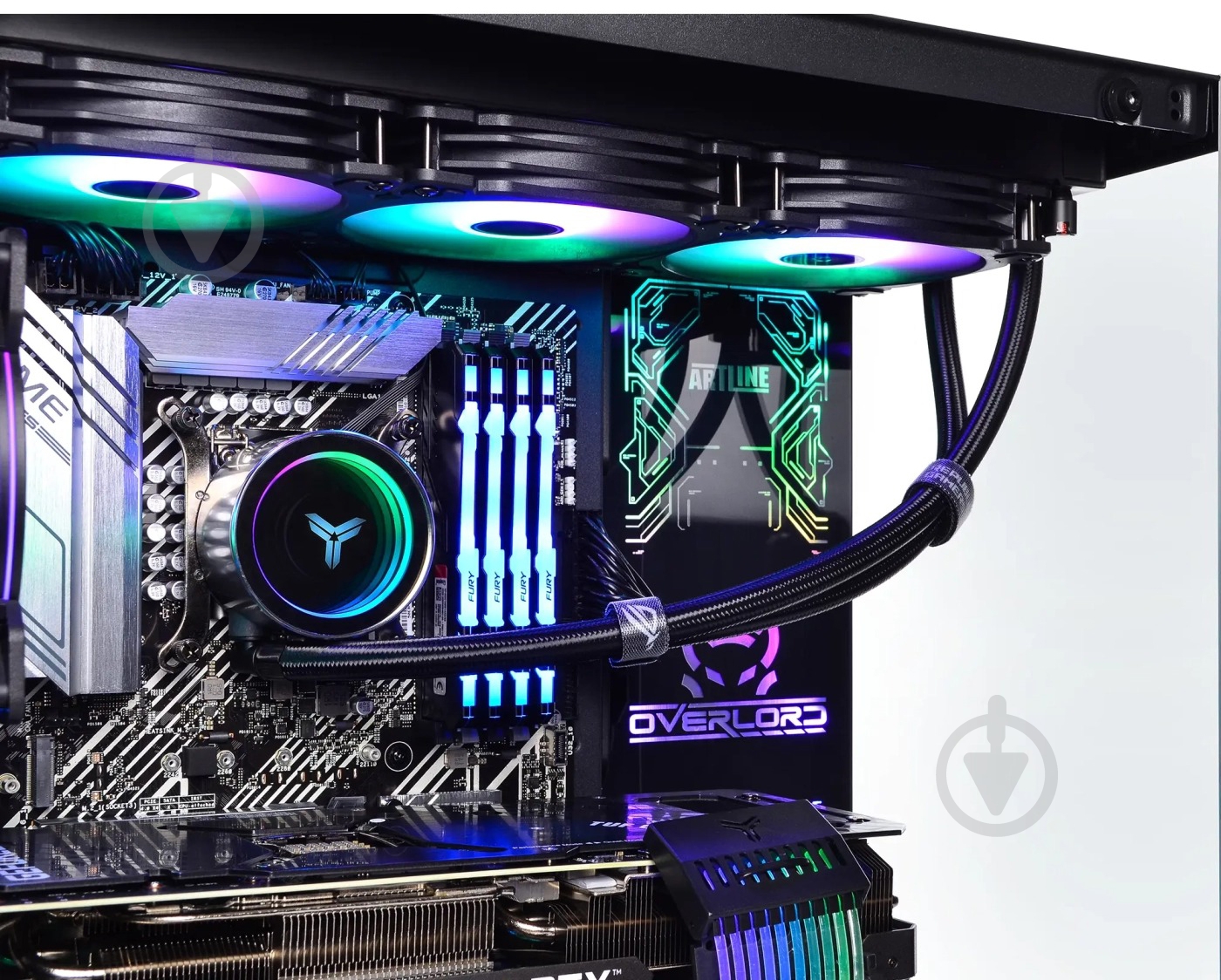 Компьютер Artline Overlord X93 (X93v65) black - фото 2