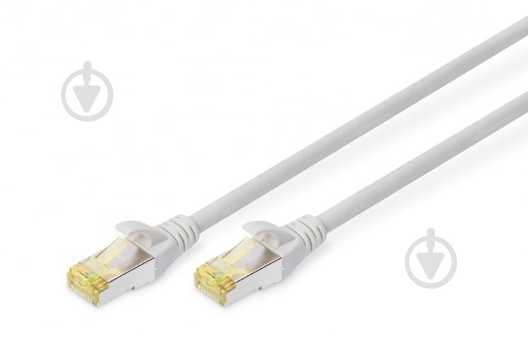 Патч-корд Digitus CAT 6a S-FTP, AWG 26/7 0,25 м серый - фото 1 Патч-корд Digitus CAT 6a S-FTP, AWG 26/7 0,25 м серый - фото 1