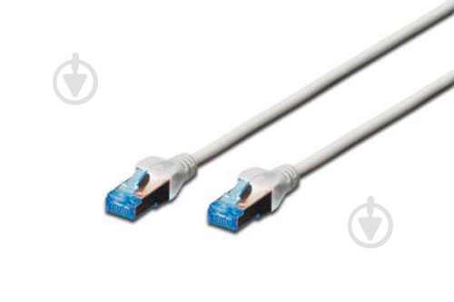Патч-корд Digitus CAT 5e, SF-UTP, AWG 26/7 7 м серый - фото 1 Патч-корд Digitus CAT 5e, SF-UTP, AWG 26/7 7 м серый - фото 1
