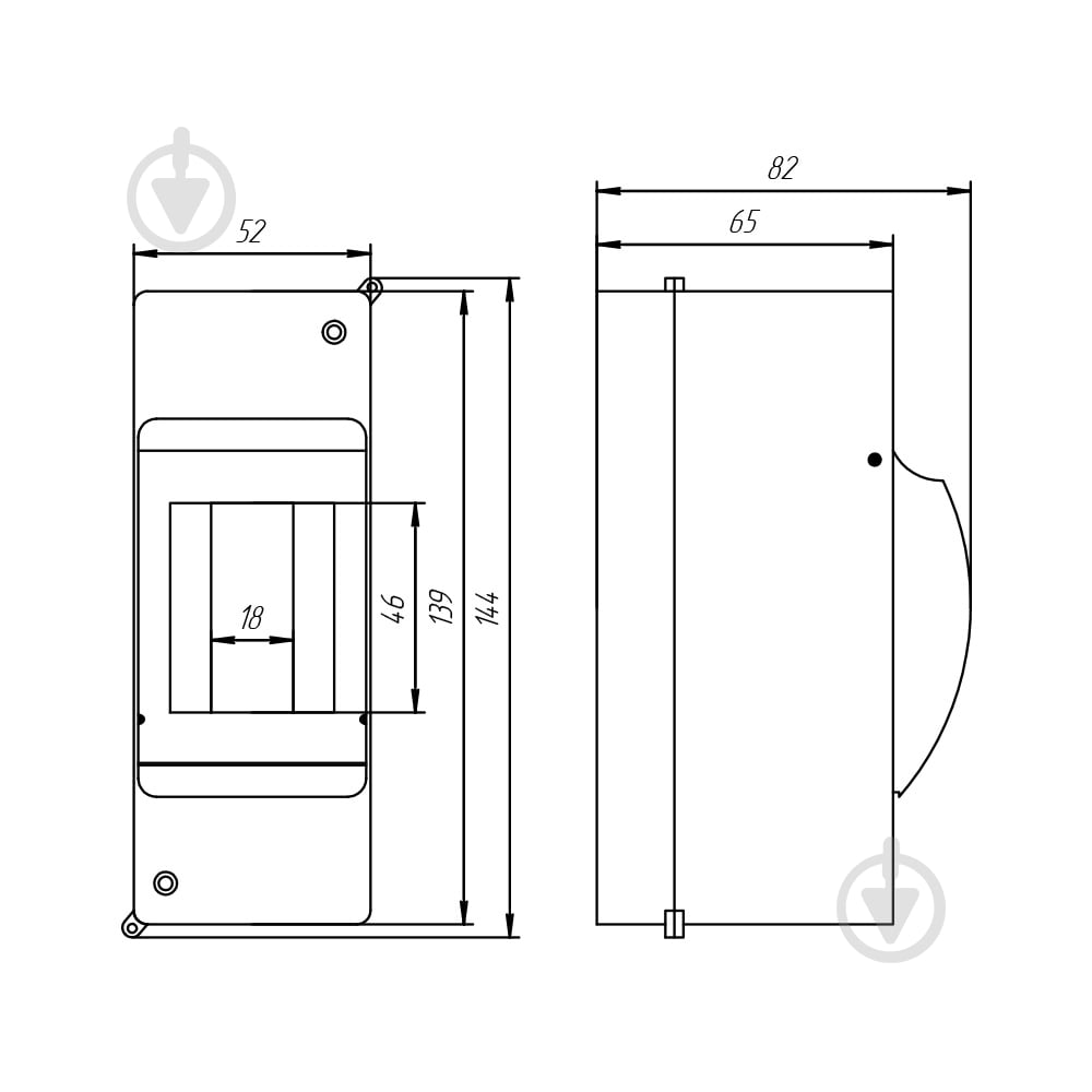 Корпус E.NEXT e.plbox.stand.n.02k s029111 - фото 5