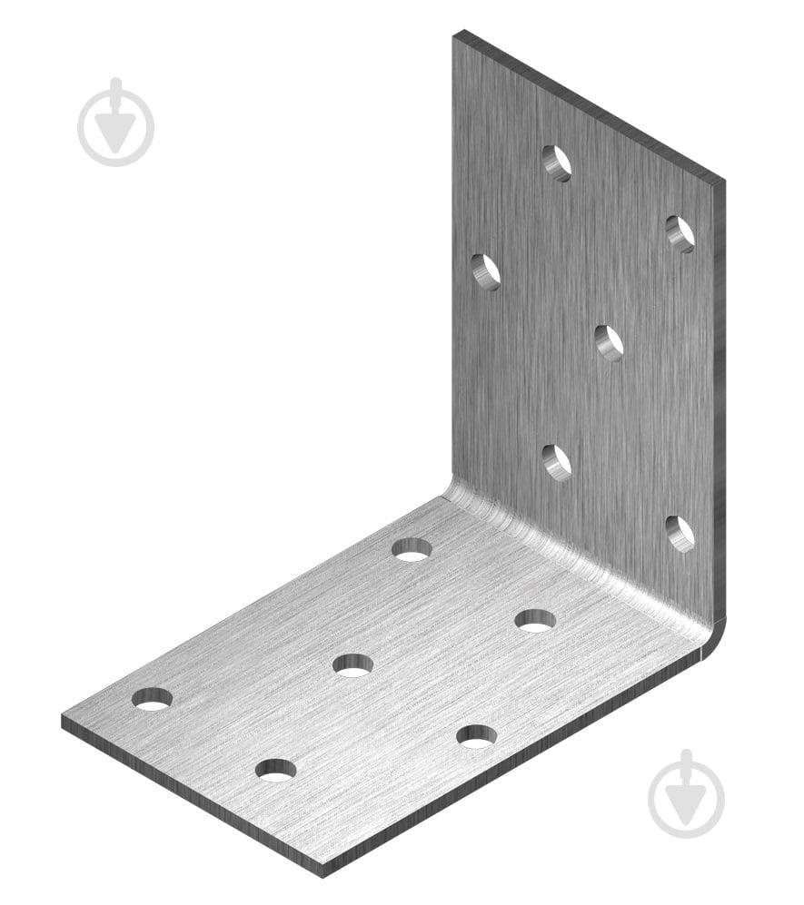 Уголок перфорированный Arras равносторонний 80x80x60 мм 2 мм - фото 1 Уголок перфорированный Arras равносторонний 80x80x60 мм 2 мм - фото 1