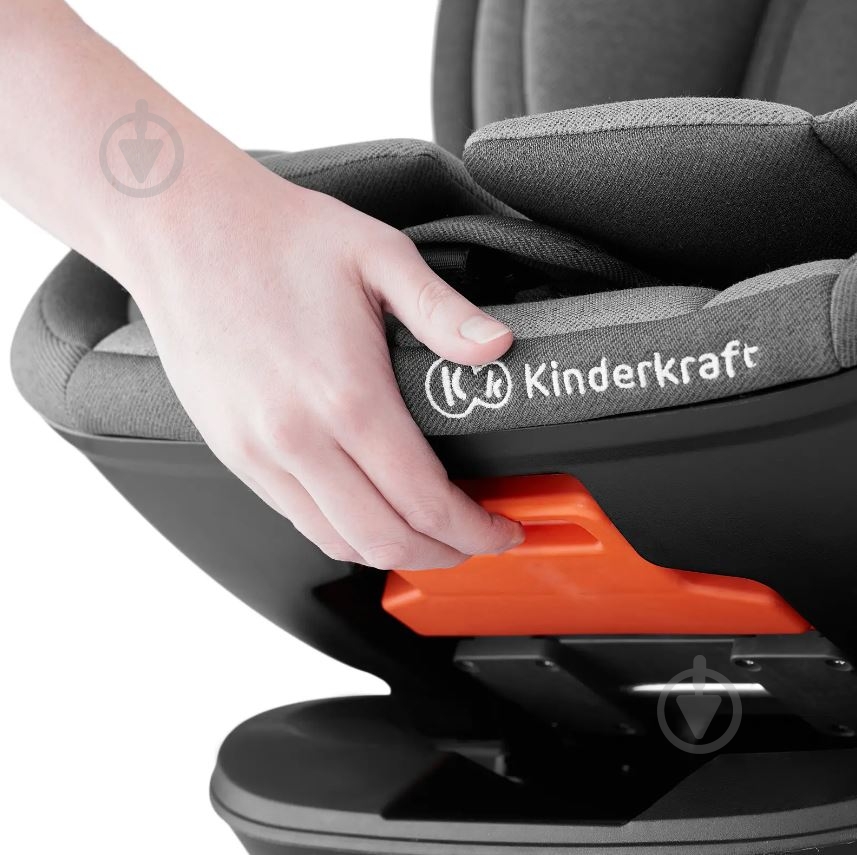 Автокресло Kinderkraft Oneto3 Rocket Gray серый - фото 9