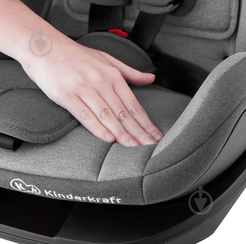 Автокресло Kinderkraft Oneto3 Rocket Gray серый - фото 13