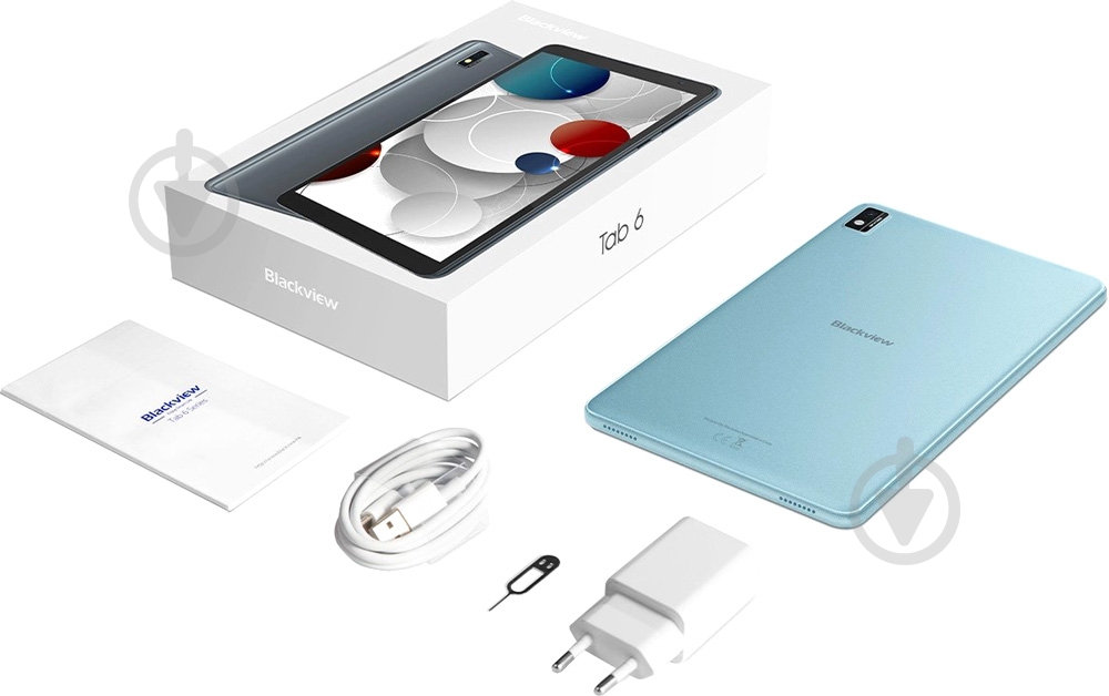 Планшет Blackview Tab 6 8" 3/64GB macaron blue (6931548308119) - фото 6 Планшет Blackview Tab 6 8" 3/64GB macaron blue (6931548308119) - фото 6