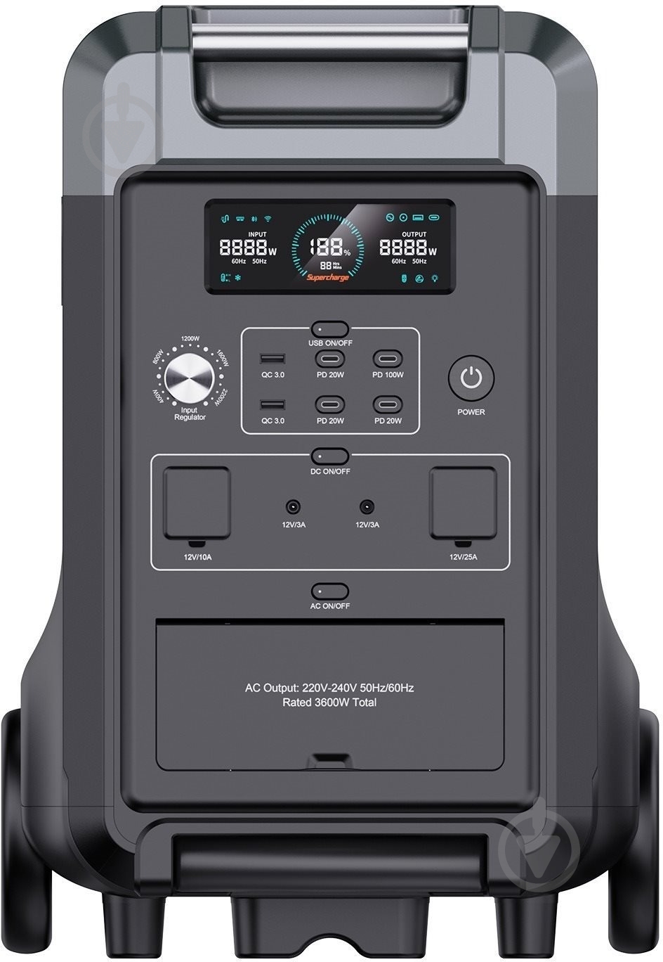 Зарядная станция Choetech 3600W Bidirecti (BS009) - фото 3 Зарядная станция Choetech 3600W Bidirecti (BS009) - фото 3