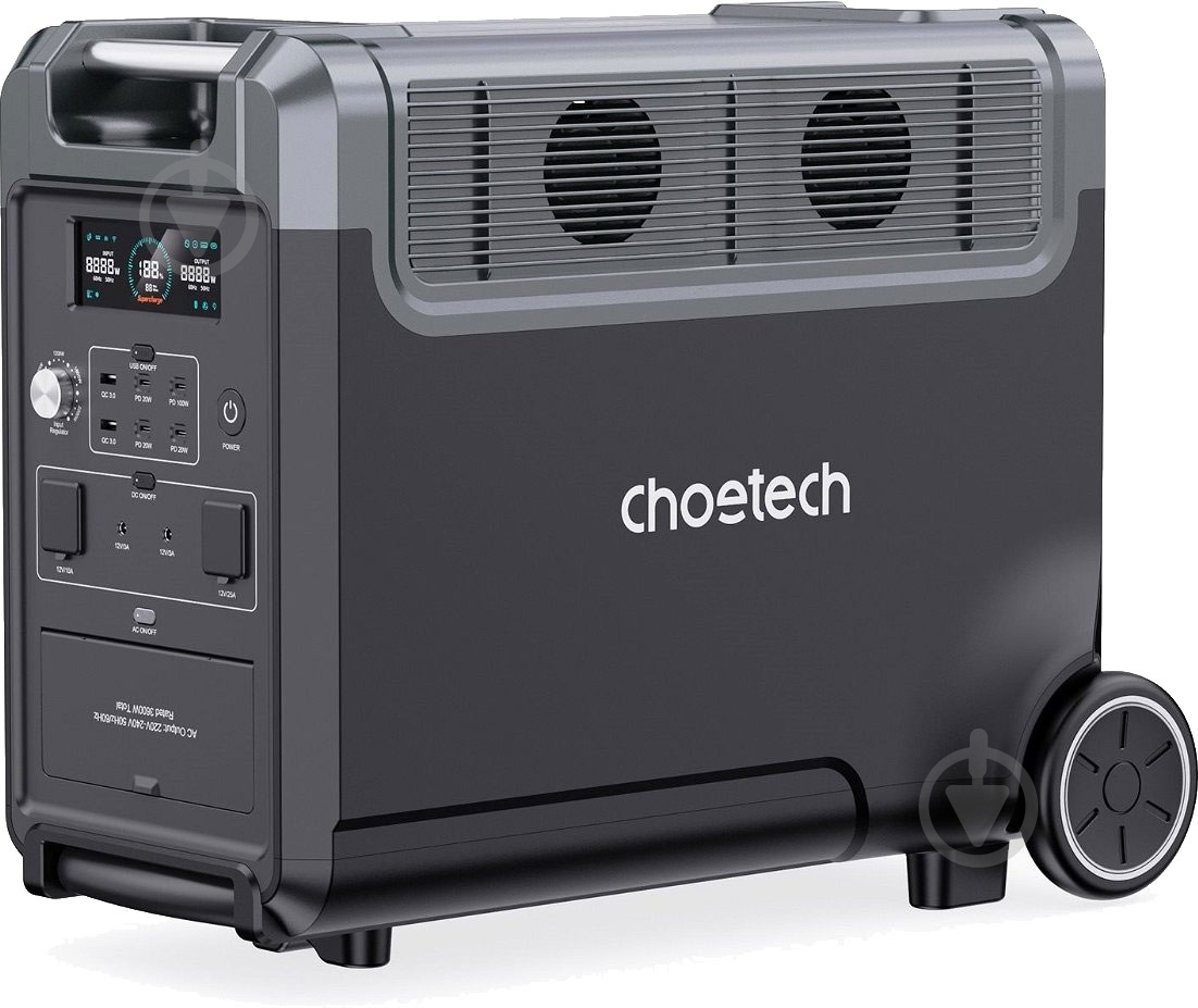 Зарядная станция Choetech 3600W Bidirecti (BS009) - фото 4 Зарядная станция Choetech 3600W Bidirecti (BS009) - фото 4