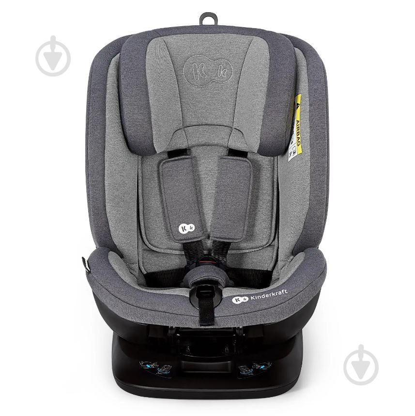 Автокресло Kinderkraft Xpedition Grey серый - фото 12 Автокресло Kinderkraft Xpedition Grey серый - фото 12