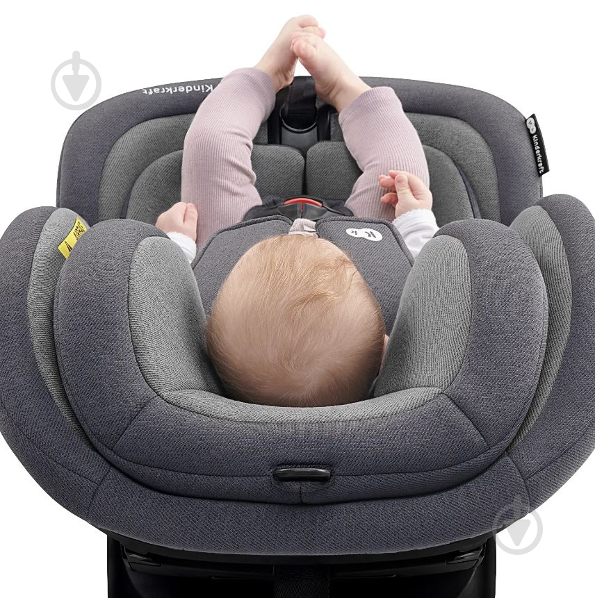 Автокресло Kinderkraft Xpedition Grey серый - фото 19 Автокресло Kinderkraft Xpedition Grey серый - фото 19