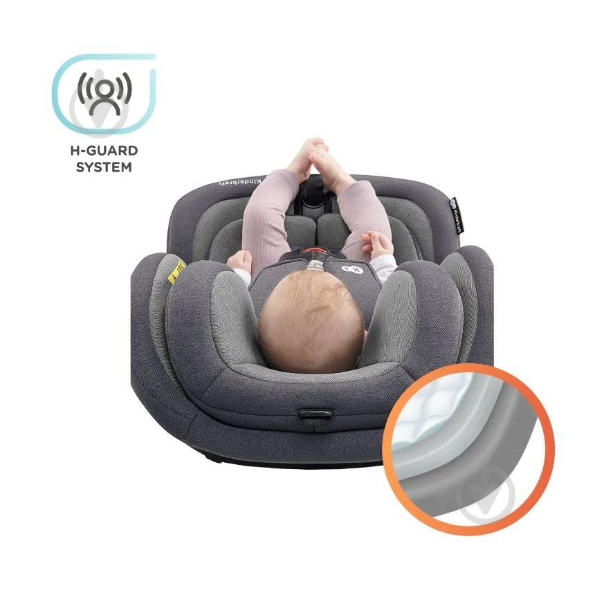 Автокресло Kinderkraft Xpedition Grey серый - фото 30 Автокресло Kinderkraft Xpedition Grey серый - фото 30