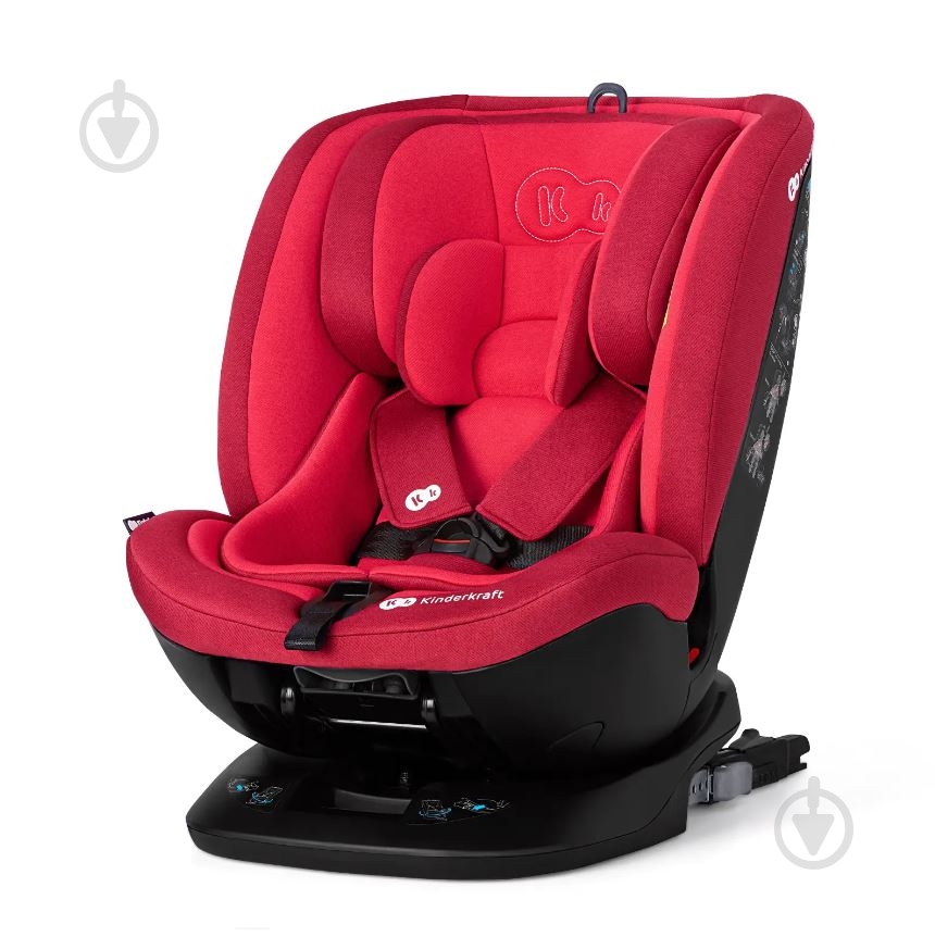 Автокресло Kinderkraft Xpedition Red красный - фото 1 Автокресло Kinderkraft Xpedition Red красный - фото 1