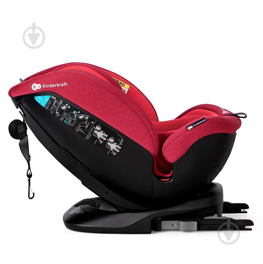 Автокресло Kinderkraft Xpedition Red красный - фото 10 Автокресло Kinderkraft Xpedition Red красный - фото 10
