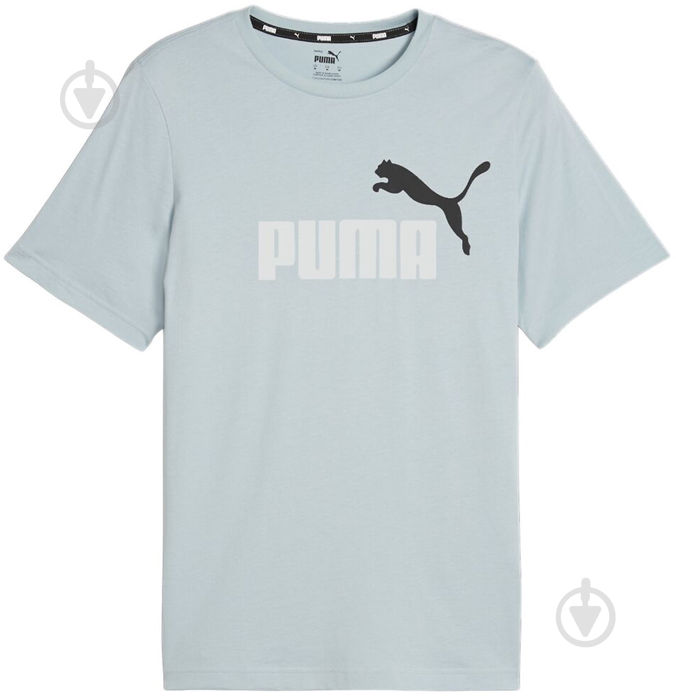 Футболка Puma Essentials+ 58675926 р.L блакитний - фото 1