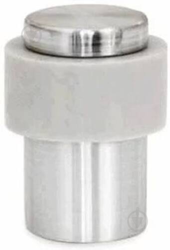 Стопор дверной Apecs DS-0014 никель - фото 1