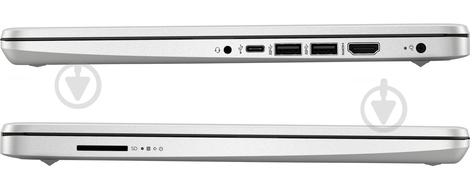 Ноутбук HP 14s-dq5007ua 14" (6J314EA) silver - фото 5