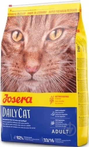 Корм сухой Josera DAILYCAT 10 кг - фото 1