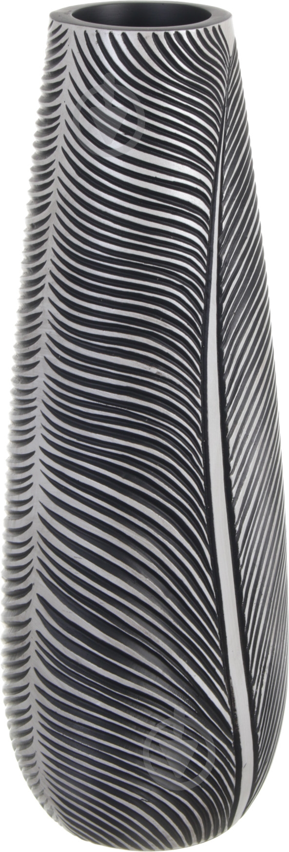 Ваза полирезиновая Дарк 16х16х46 см 46 см серая ZSC1925-18-0428 - фото 1 Ваза полирезиновая Дарк 16х16х46 см 46 см серая ZSC1925-18-0428 - фото 1