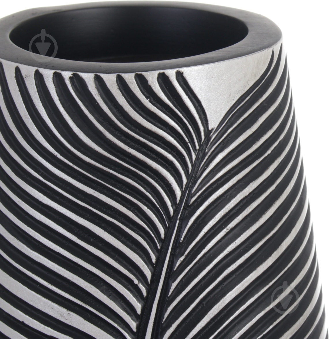 Ваза полирезиновая Дарк 16х16х46 см 46 см серая ZSC1925-18-0428 - фото 3 Ваза полирезиновая Дарк 16х16х46 см 46 см серая ZSC1925-18-0428 - фото 3