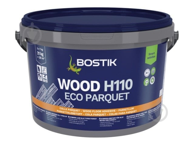Клей для паркету Bostik Wood H100 ECO PARQ 14 кг - фото 1