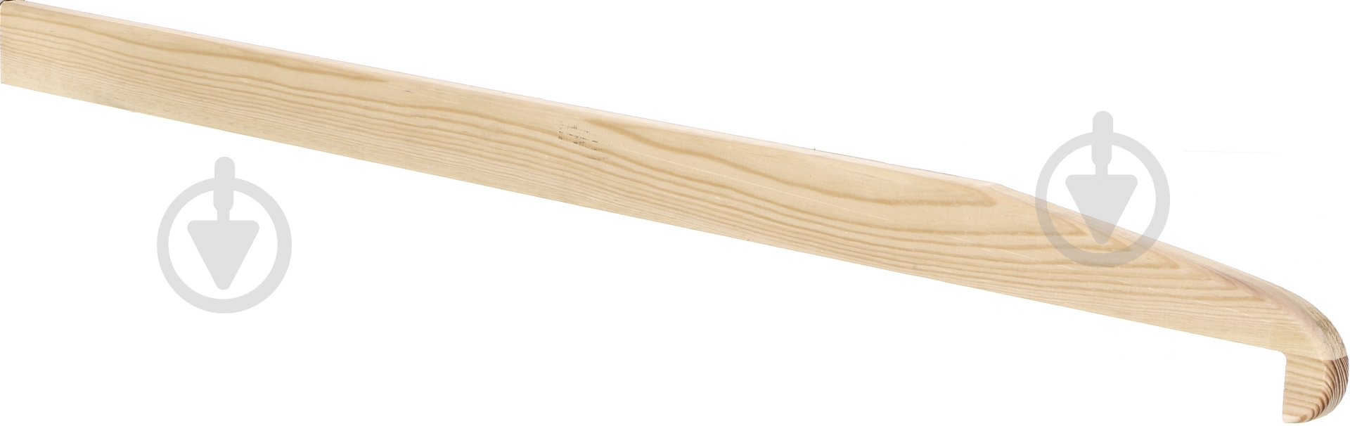 Плинтус для лестницы сосна прав 1100 мм - фото 2