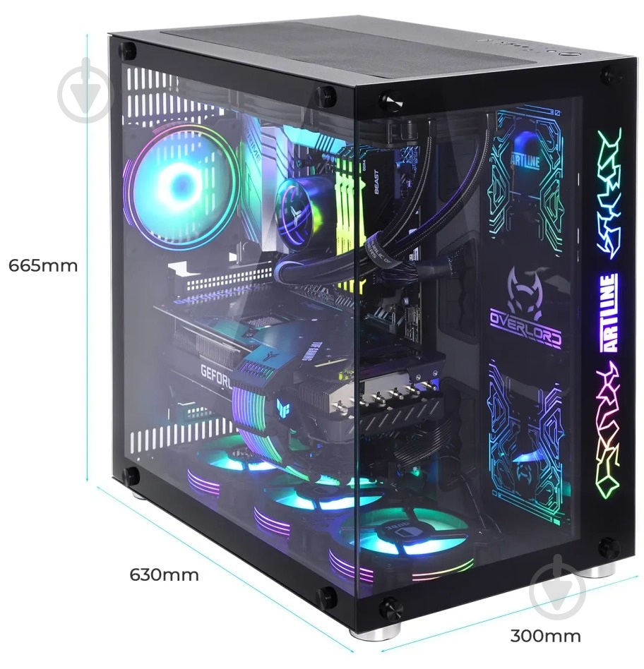 Комп'ютер Artline Overlord X93 (X93v65Win) black - фото 6