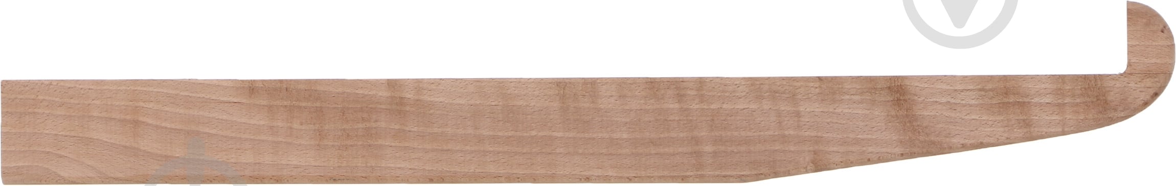 Плинтус для лестницы бук левый 640 мм - фото 2