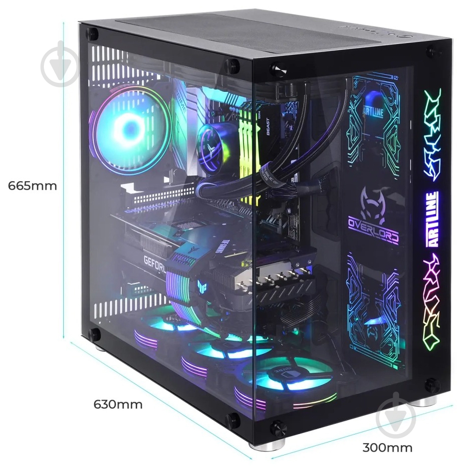 Комп'ютер Artline Overlord X93 (X93v67Win) black - фото 7