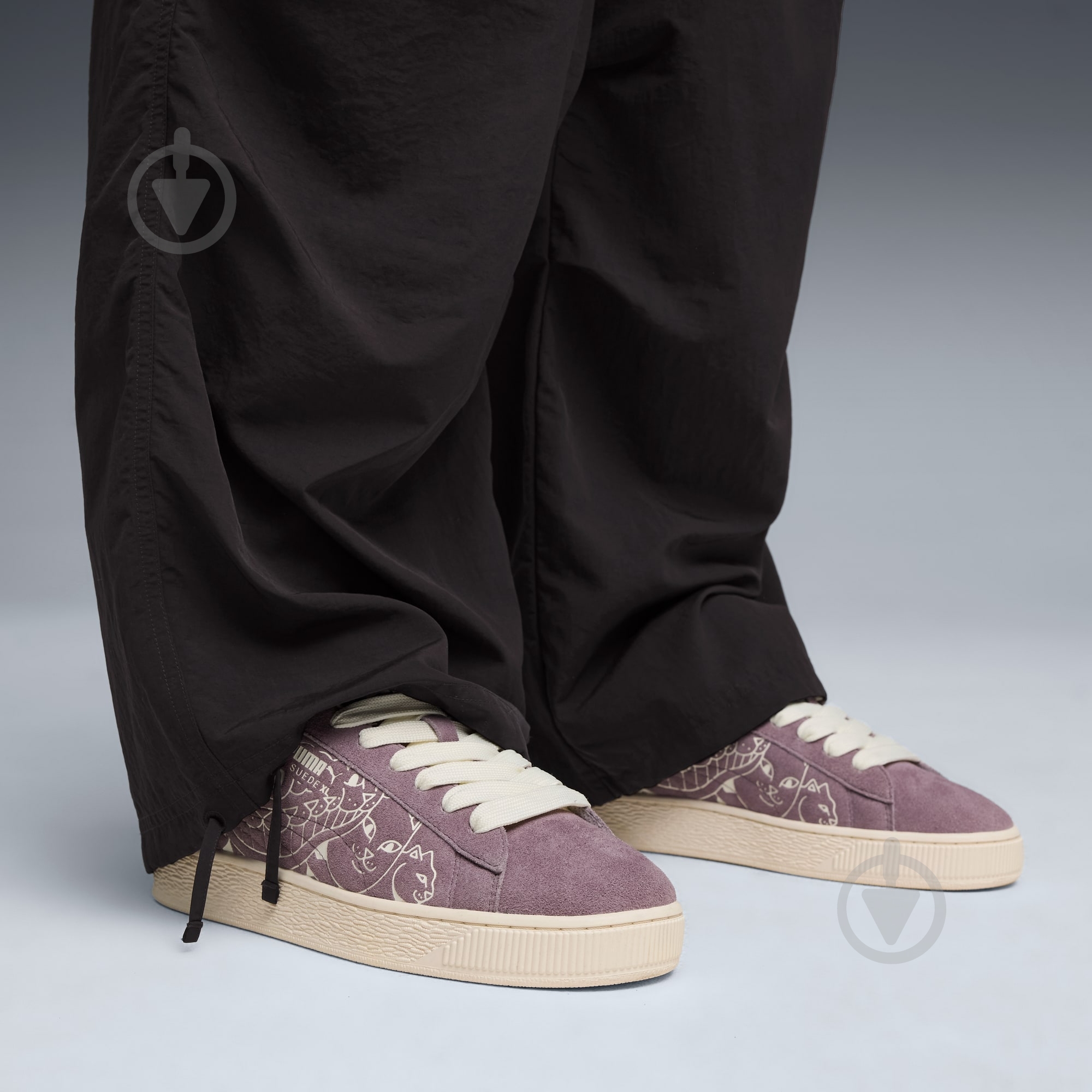 Кросівки чоловічі Puma Suede XL RIPNDIP 40365101 р.44,5 сірі - фото 7 Кросівки чоловічі Puma Suede XL RIPNDIP 40365101 р.44,5 сірі - фото 7