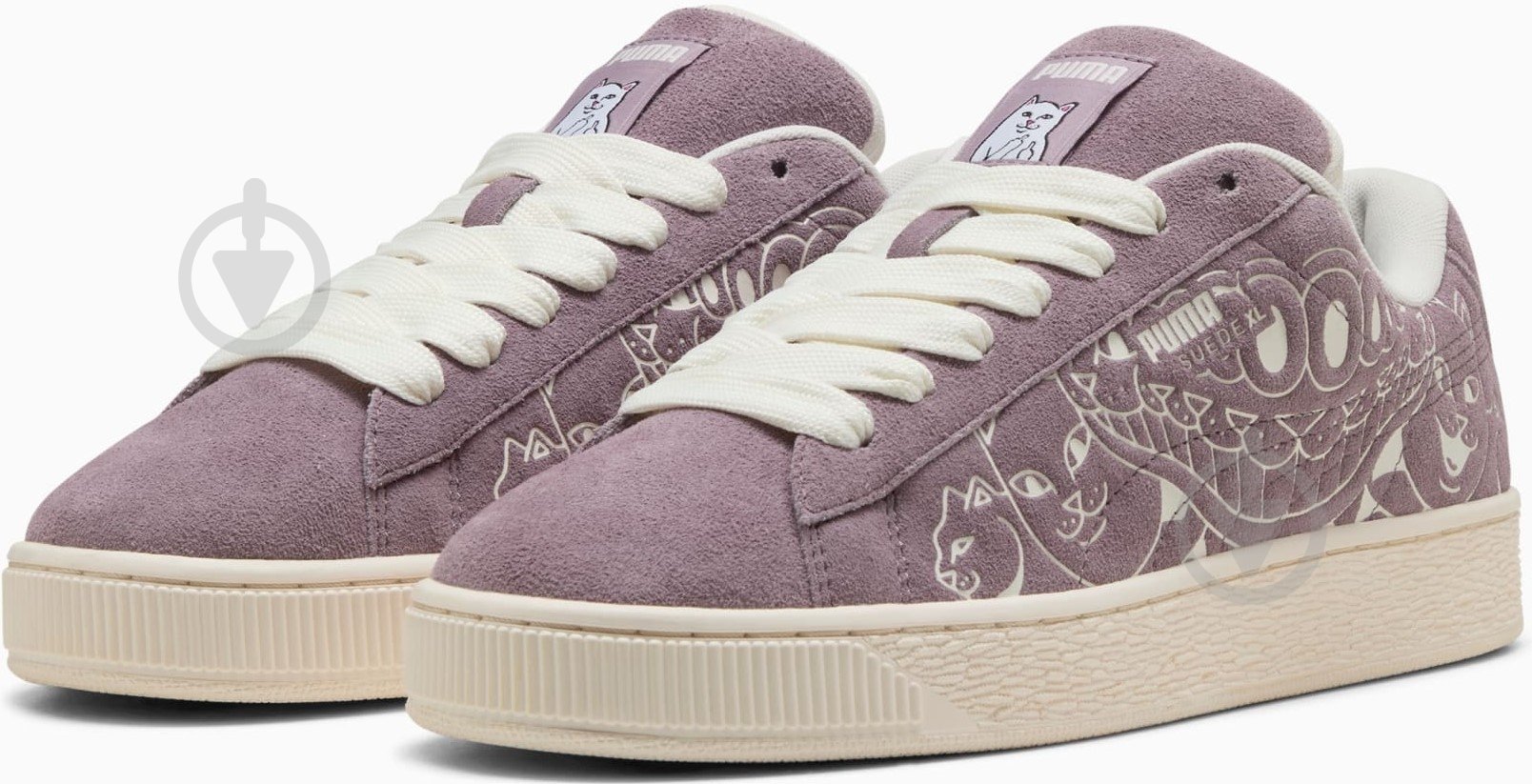 Кросівки чоловічі Puma Suede XL RIPNDIP 40365101 р.44,5 сірі - фото 3 Кросівки чоловічі Puma Suede XL RIPNDIP 40365101 р.44,5 сірі - фото 3