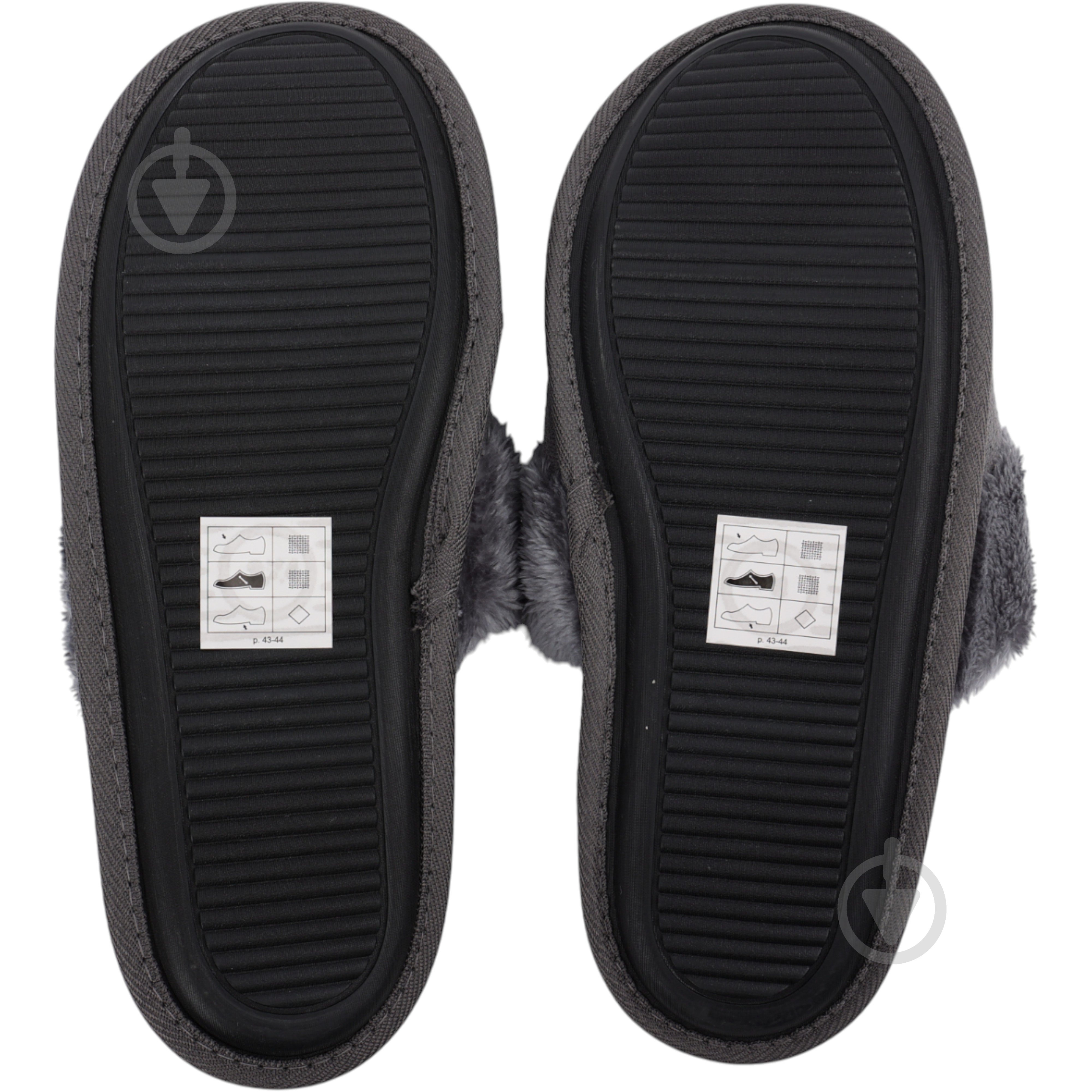 Обувь домашняя La Nuit Lars р.41/42 темно-серый - фото 2 Обувь домашняя La Nuit Lars р.41/42 темно-серый - фото 2