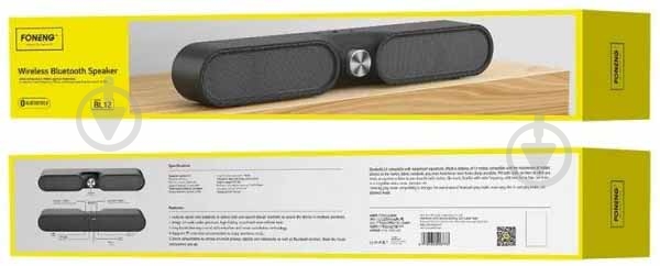 Акустична система Foneng BL12 Multimedia Bluetooth Speaker 2.0 black (BL12-BS-M) - фото 4 Акустична система Foneng BL12 Multimedia Bluetooth Speaker 2.0 black (BL12-BS-M) - фото 4