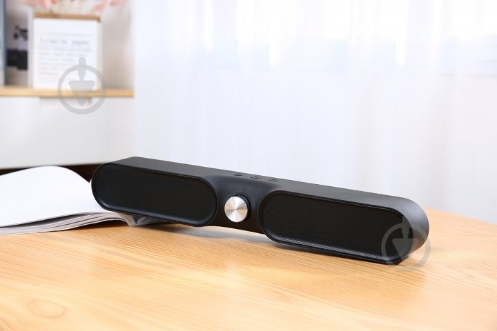 Акустична система Foneng BL12 Multimedia Bluetooth Speaker 2.0 black (BL12-BS-M) - фото 2 Акустична система Foneng BL12 Multimedia Bluetooth Speaker 2.0 black (BL12-BS-M) - фото 2