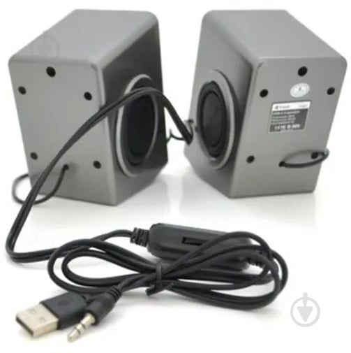 Акустическая система Kisonli T-007/23421 2.0 gray - фото 2