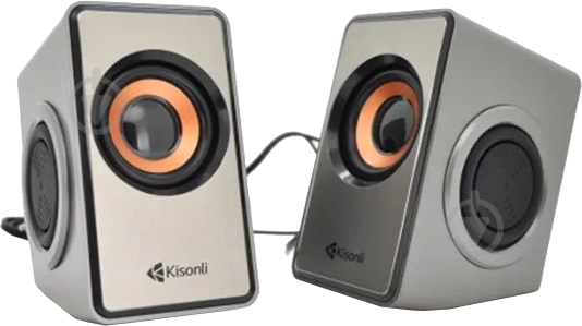 Акустическая система Kisonli T-007/23421 2.0 gray - фото 1
