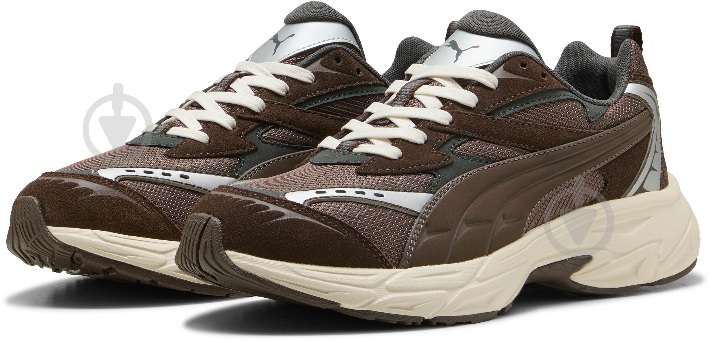 Кросівки чоловічі Puma PUMA MORPHIC RETRO 40330401 р.45 коричневі - фото 3 Кросівки чоловічі Puma PUMA MORPHIC RETRO 40330401 р.45 коричневі - фото 3