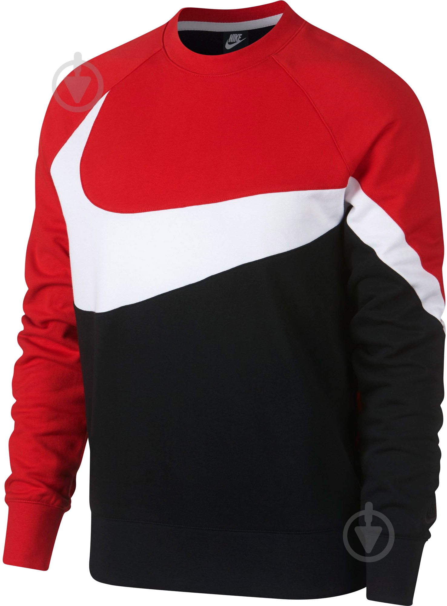 Свитшот Nike M NSW HBR CRW FT STMT AR3088-010 р. S черный - фото 1 Свитшот Nike M NSW HBR CRW FT STMT AR3088-010 р. S черный - фото 1