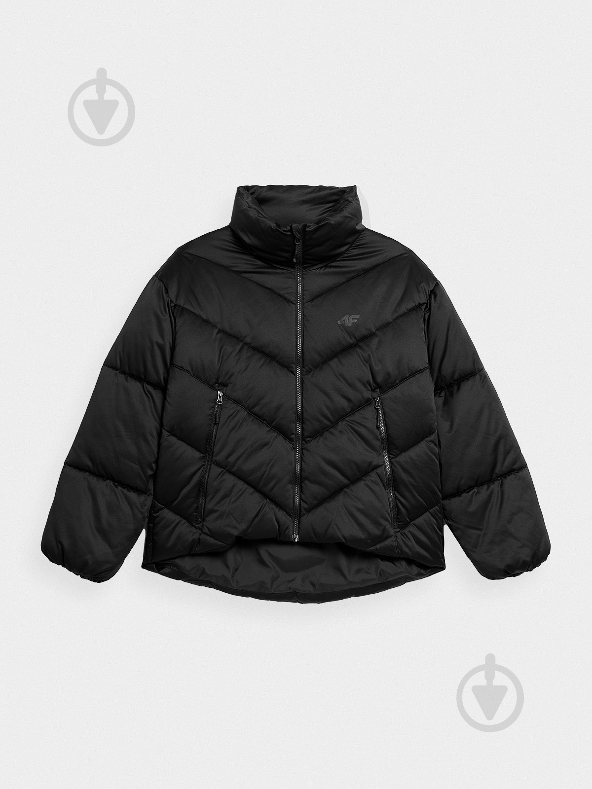Пуховик женский 4F H4Z22-KUDP019 р.S черный - фото 1 Пуховик женский 4F H4Z22-KUDP019 р.S черный - фото 1