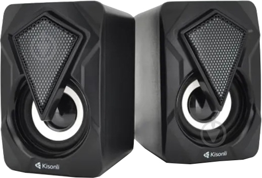 Акустическая система Kisonli L-9090/23422 2.0 black - фото 1