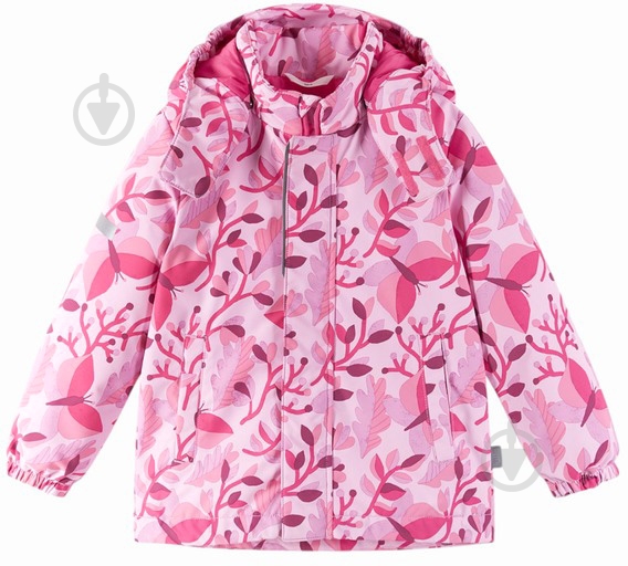 Куртка детская для девочек Reima Uoti р.110 розовый 6100018B-41A2 - фото 1 Куртка детская для девочек Reima Uoti р.110 розовый 6100018B-41A2 - фото 1