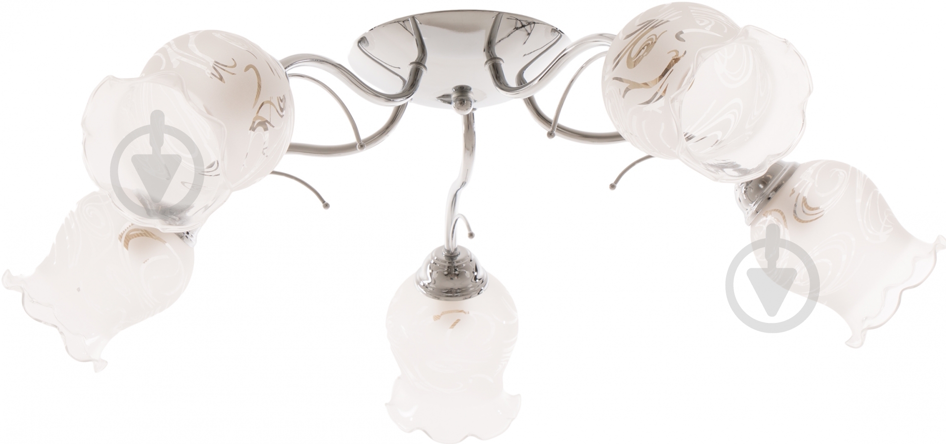 Люстра стельова Accento lighting Artemida 5xE14 хром ALSQ-MD37617/5 - фото 1 Люстра стельова Accento lighting Artemida 5xE14 хром ALSQ-MD37617/5 - фото 1