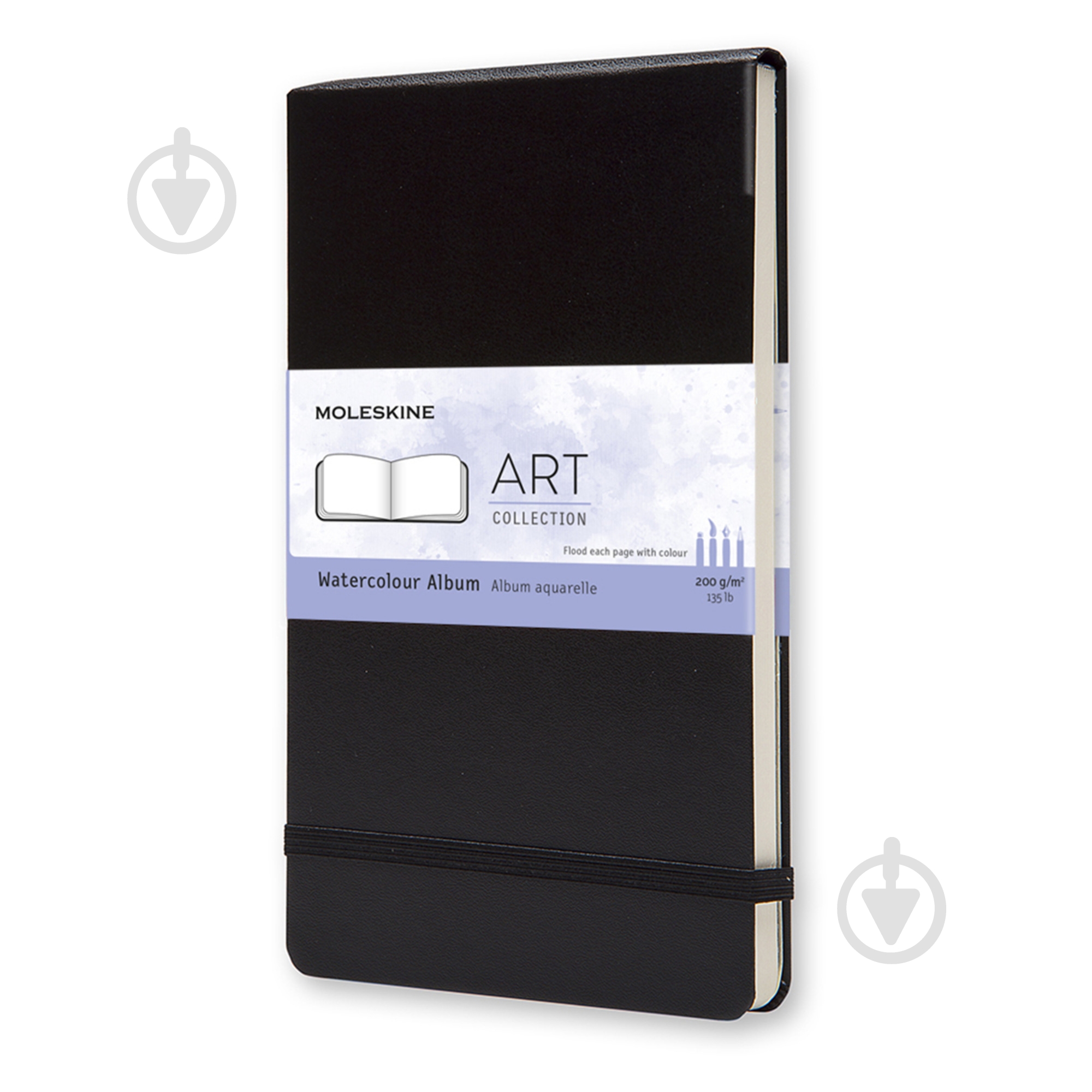 Альбом для малювання Moleskine Art 13х21 см чорний - фото 1