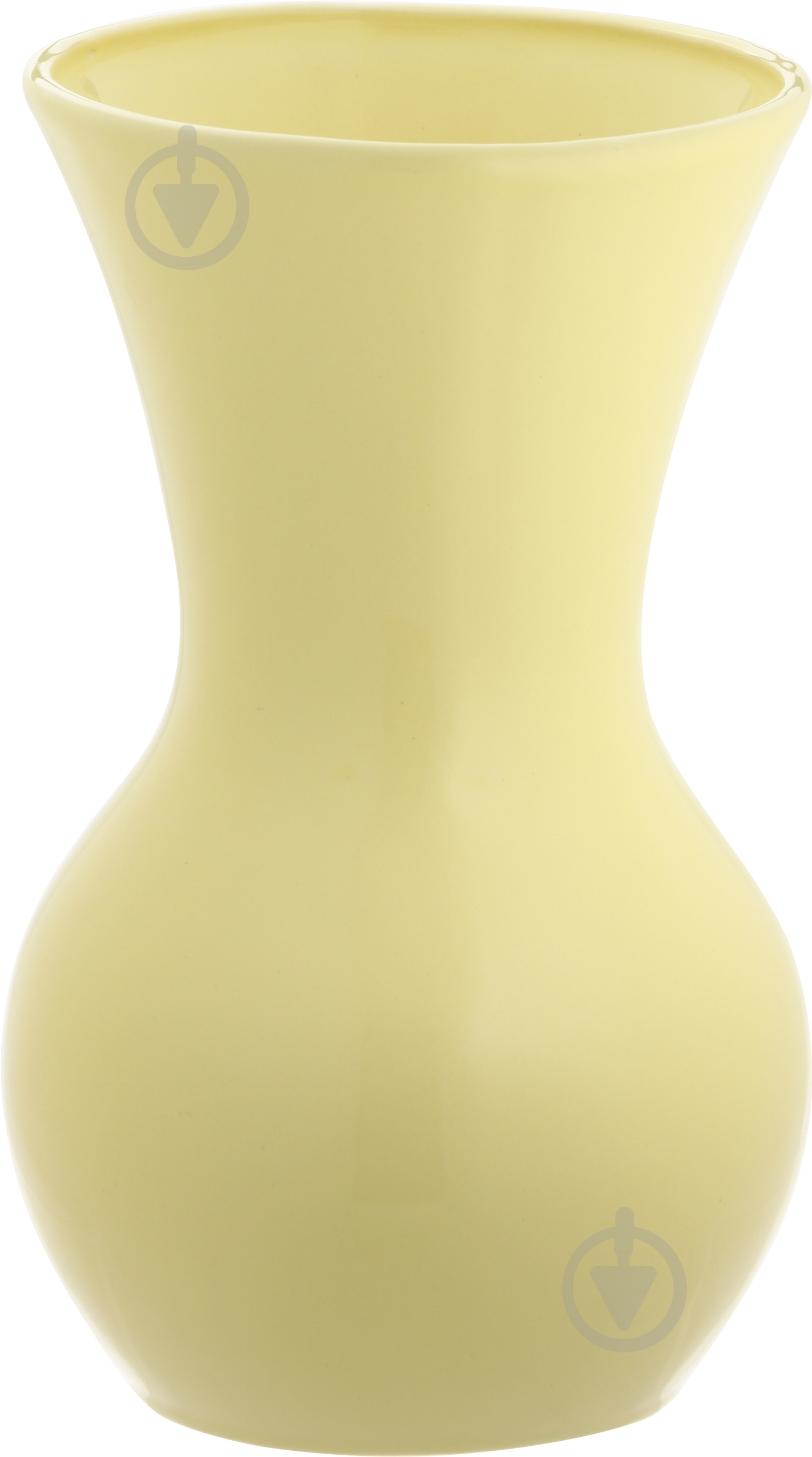 Ваза керамическая Eterna CN 102-19 Y 19 см желтая CN 102-19 Y - фото 1